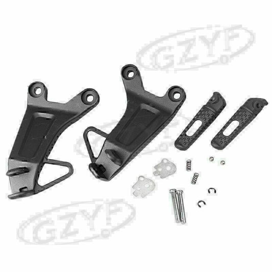 Rear Passenger Footrest Foot Pegs Brackets for Honda CBR 600RR 2003-2004 Motor