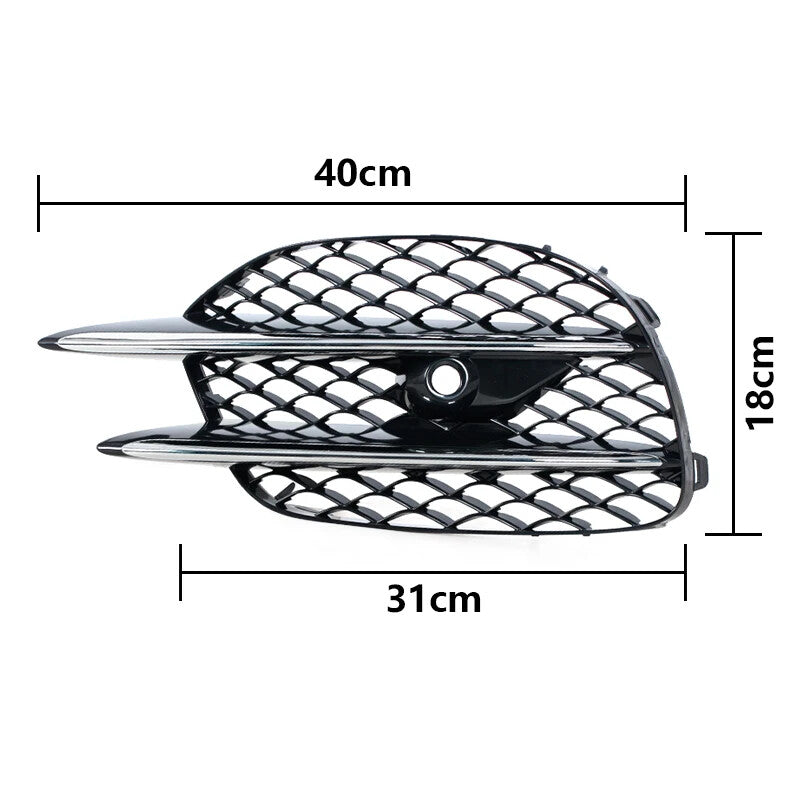Front Fog Light Cover Bezel Grille Right for Mercedes-Benz S-CLASS W222 Sports