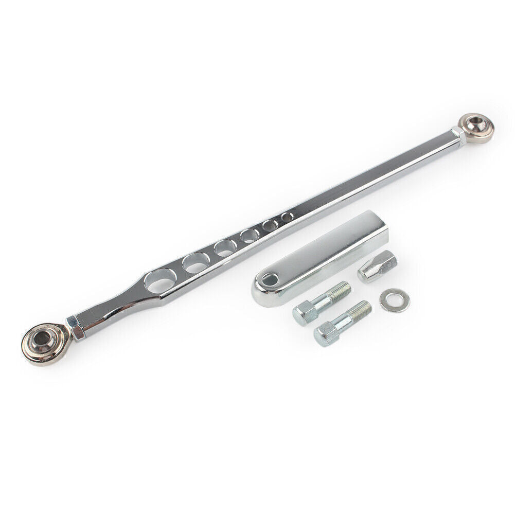 1x Chrome Shift Linkage Shifter Link Fit for Harley Touring Dyna Softail Road King