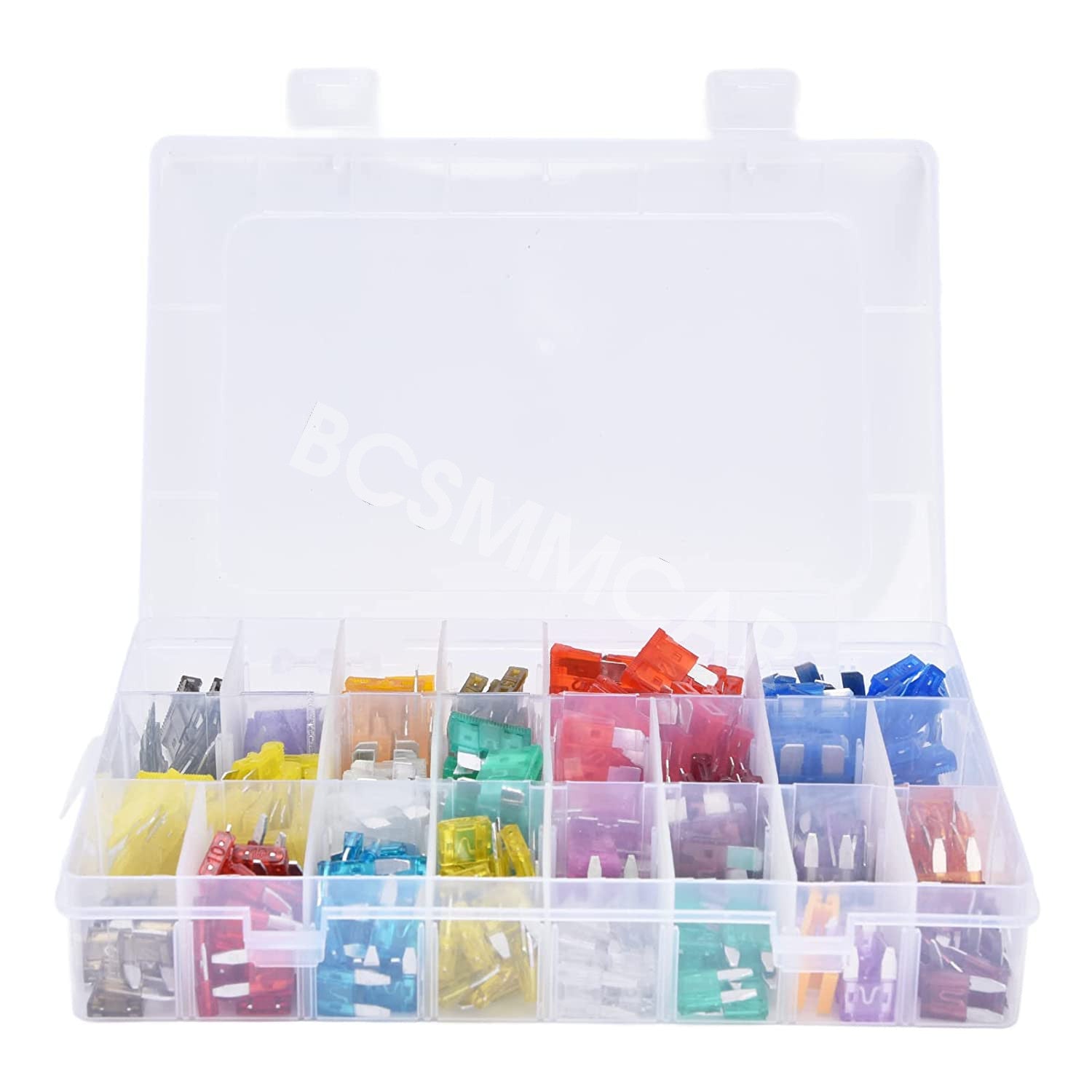 Medium Small Car Fuse Assortment Assorted Kit Blade Auto 300Pcs Truck Motorcycle