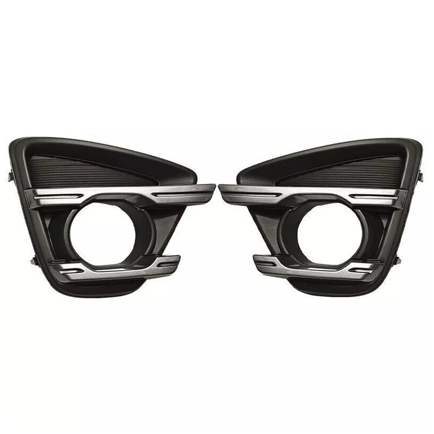 for Mazda CX-5 2013-2016 Front Bumper Bezels Fog Light Cover Frame Pair