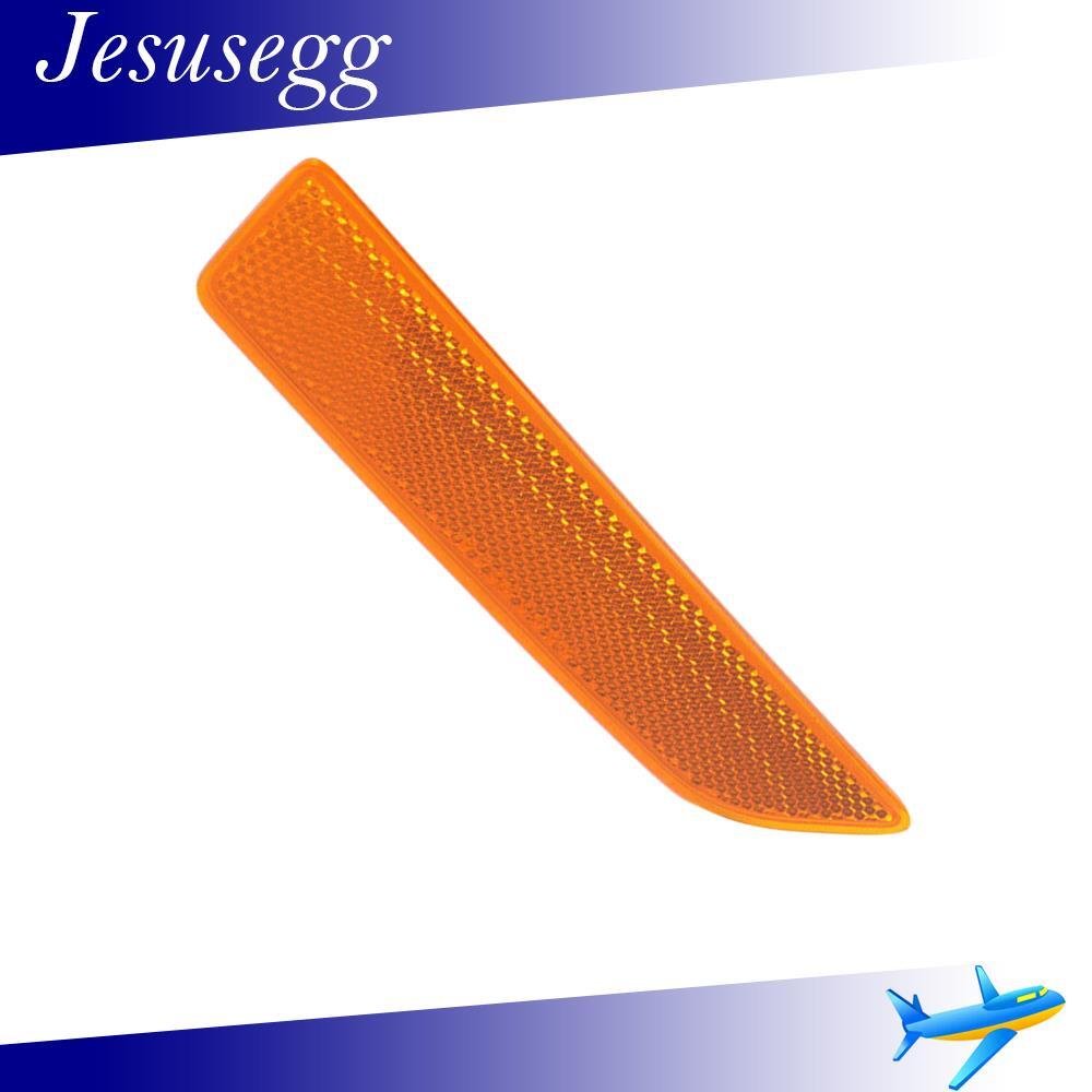 Front Right Bumper Amber Side Reflector Plastic For X3 E83 2007 2008 2009 2010