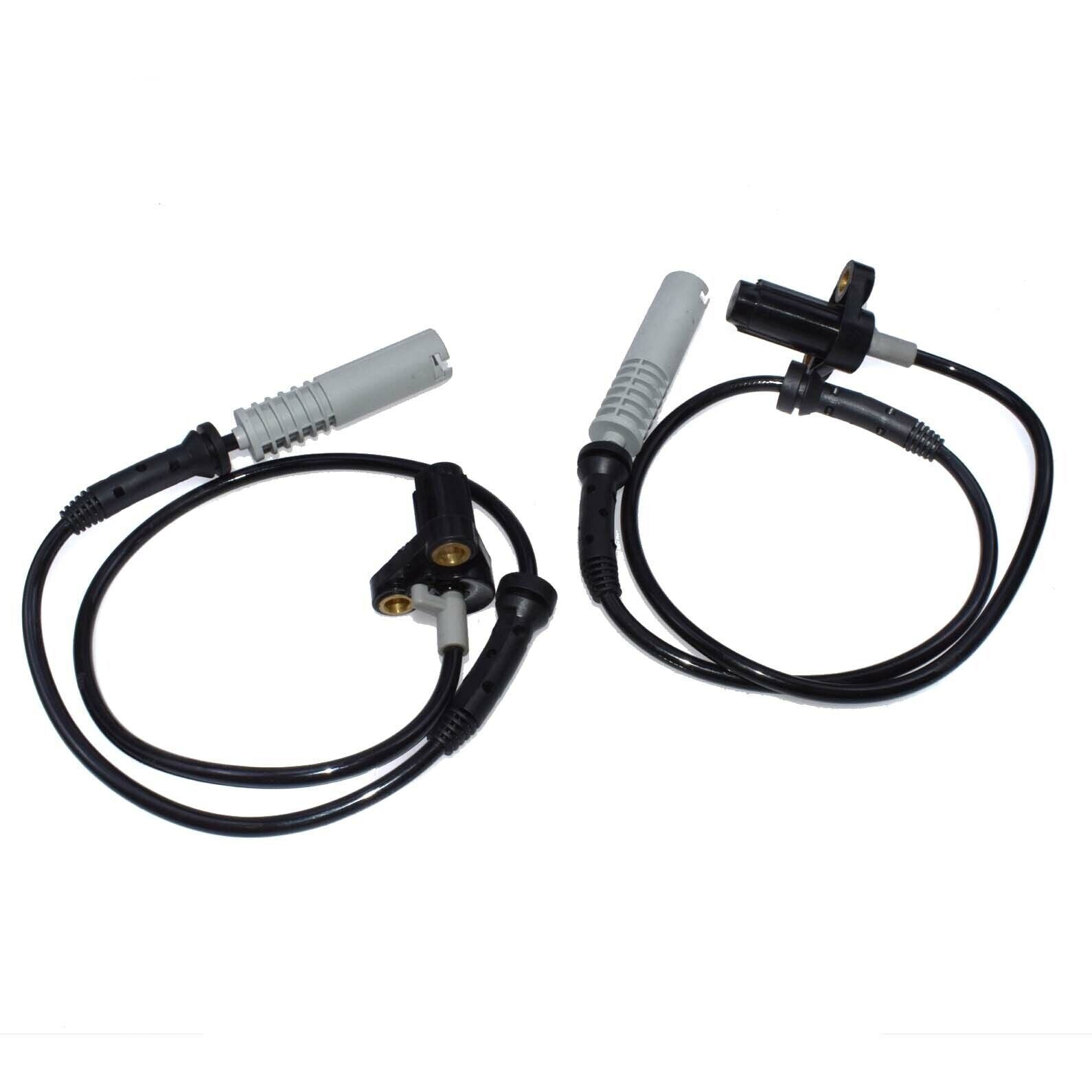 for BMW 528i 540i 34521182159 Set of 2 Front LH RH Wheel ABS Speed Sensor NEW