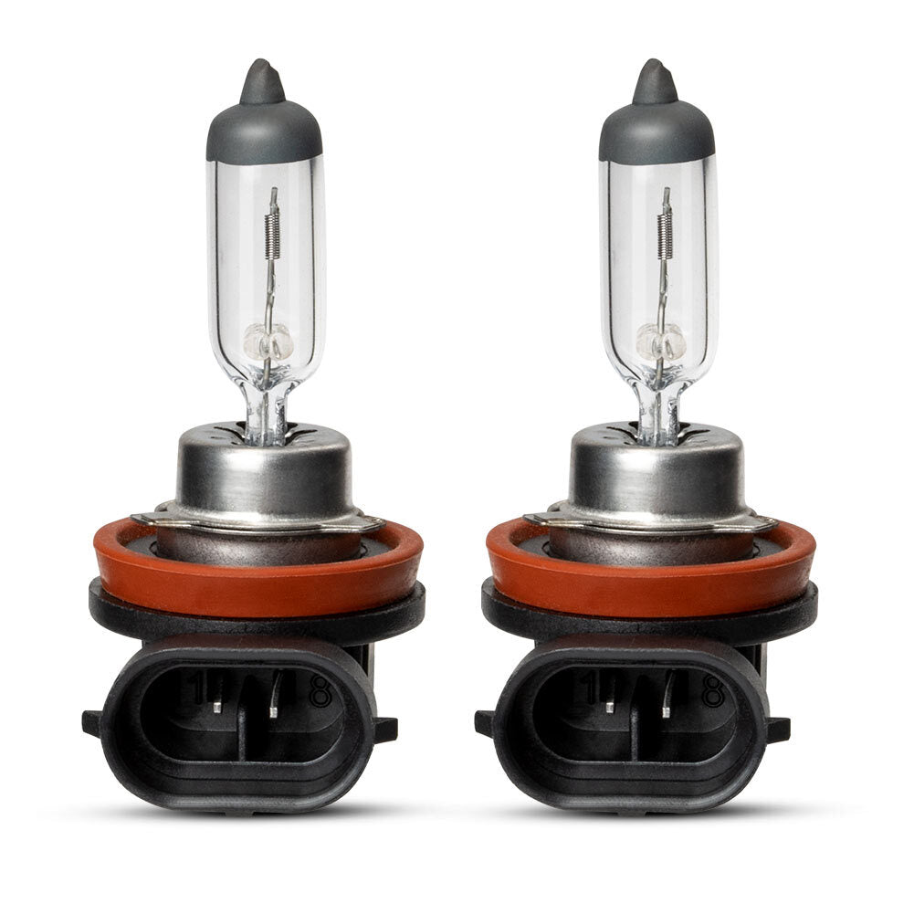 2-Piece H11 Halogen Car Headlights 55W 12V Automatic Low Beam Driving Bulbs