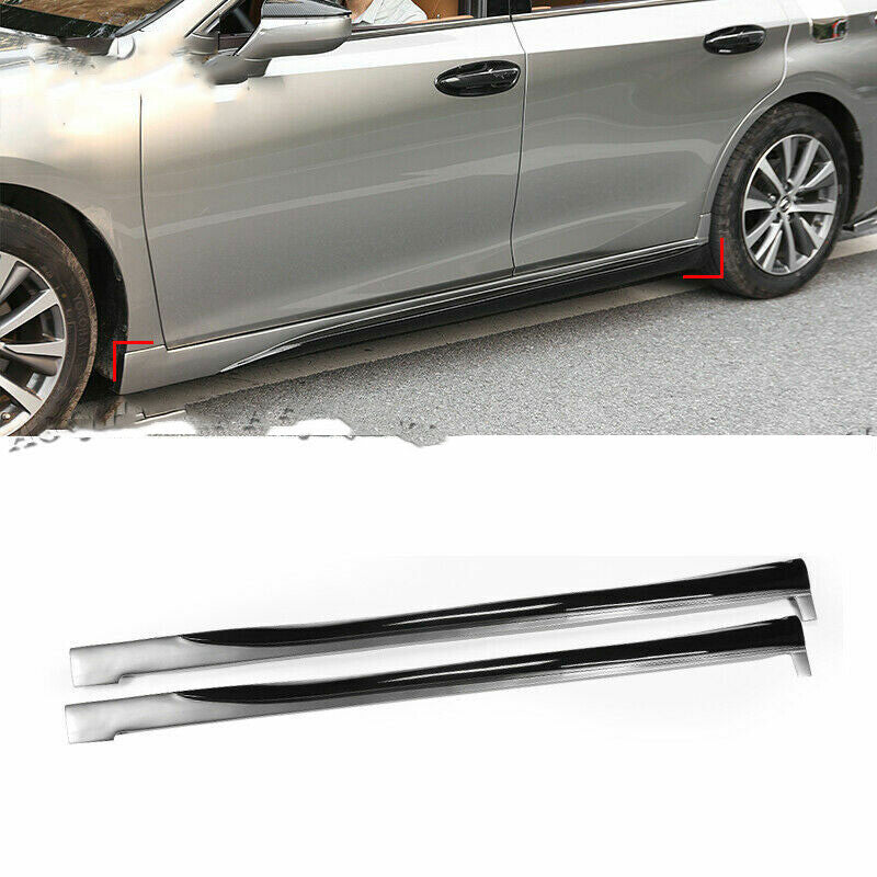 for Lexus ES250/300h/350 2019-22 Unpainted Side Skirt Extension spoiler Body Kit