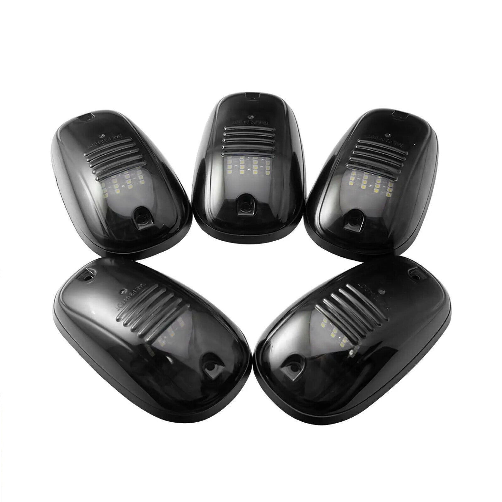 Suitable for Dodge for RAM 1500 2500 3500 5x Smoke Lens Roof Cab Driving Light LED 6000K