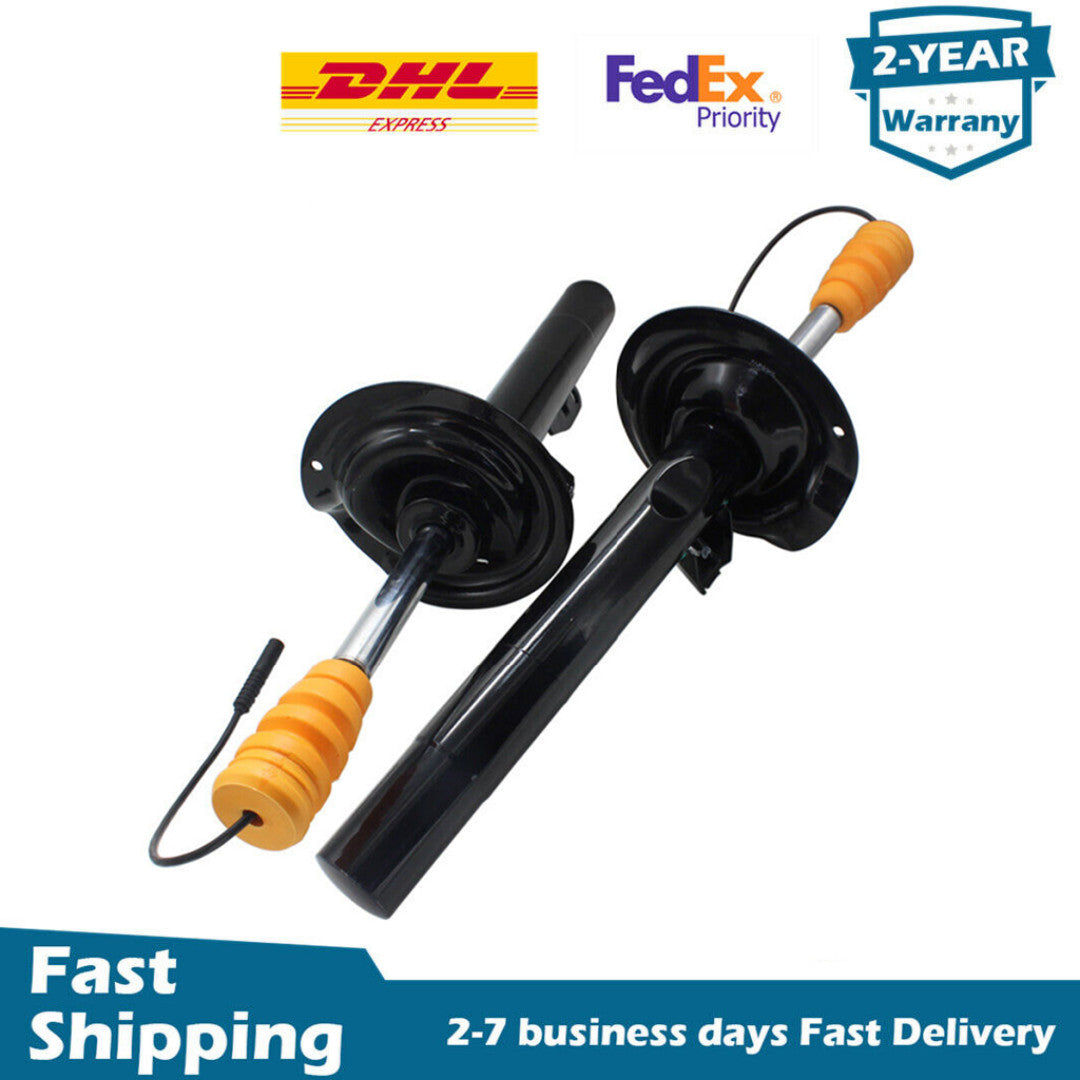 2X Front LeftRight EDC Shock Absorbers Fit for BMW 7 Series E38 740i 750i 1994-2001