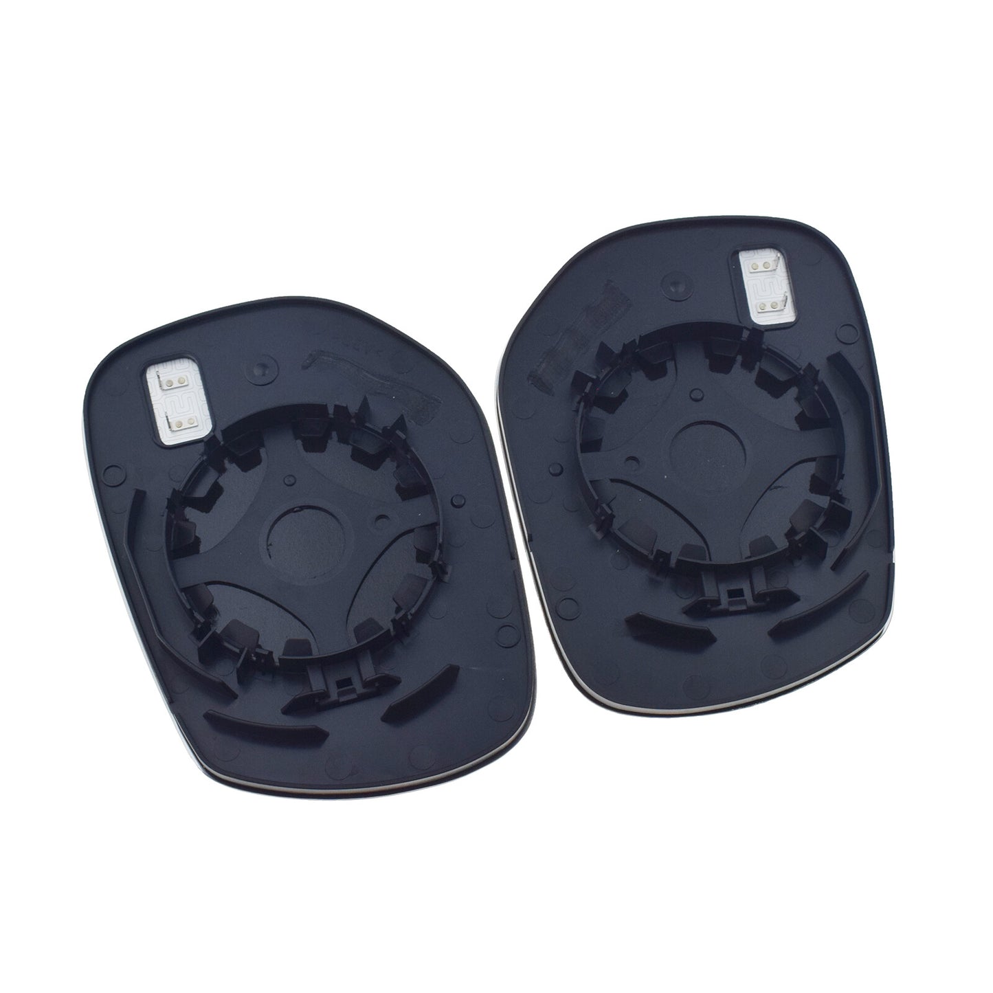 A pair of heated side mirrors suitable for Infiniti Q50, Q60, Q70, Q70L, and QX30.