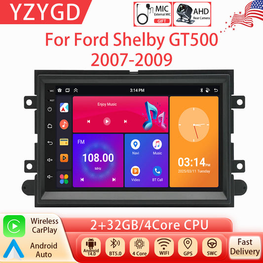 Android Carplay for Ford for Shelby GT500 2007-2009 Car Stereo Radio GPS Navi Screen