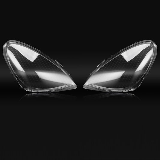 A pair of headlight lens cover replacement parts for 2005-2011 for Mercedes-Benz SLK R171.