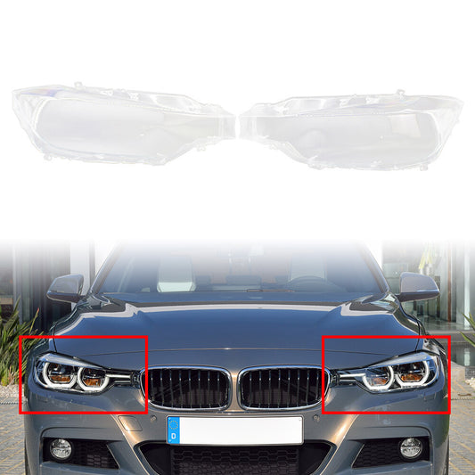 Headlight Headlamp Clear Lens Cover for BMW 3 Series F30 F31 2012-2015 2014 13