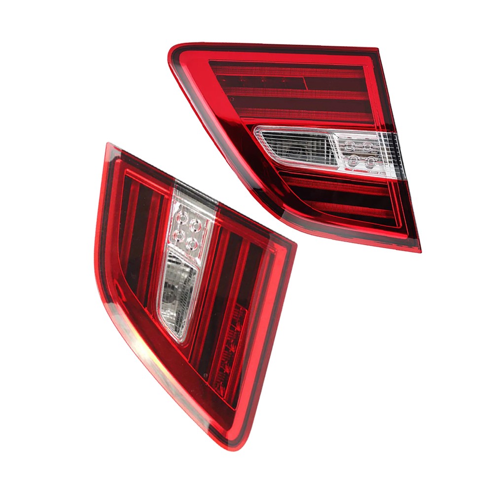 Set of 2 Inner Side LED Tail Light Assembly For 2012 2013 2014 2015 M-Class W166