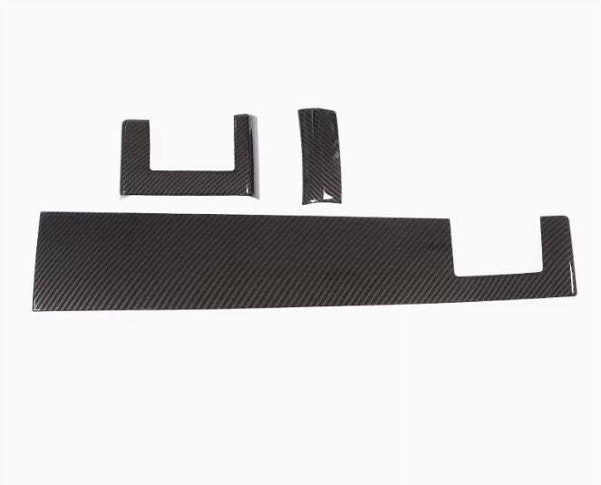 Center Console Carbon Fiber for Jaguar XF Dash AC LR Air Vent Panel 2016-2020