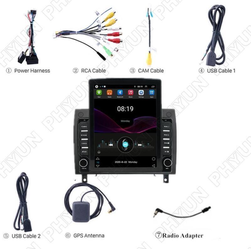Unit GPS Head for Mercedes SLK Class R171 2004-2010 9.7 Android 11 Stereo Radio