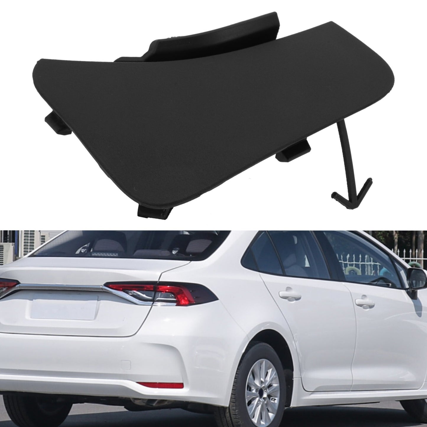 ABS Rear Bumper Tow Hook Eye Cap for Toyota for Corolla Cross 2022 2023