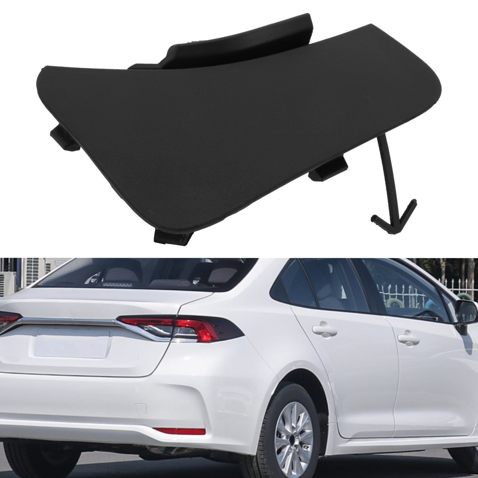 ABS Rear Bumper Tow Hook Eye Cap for Toyota for Corolla Cross 2022 2023