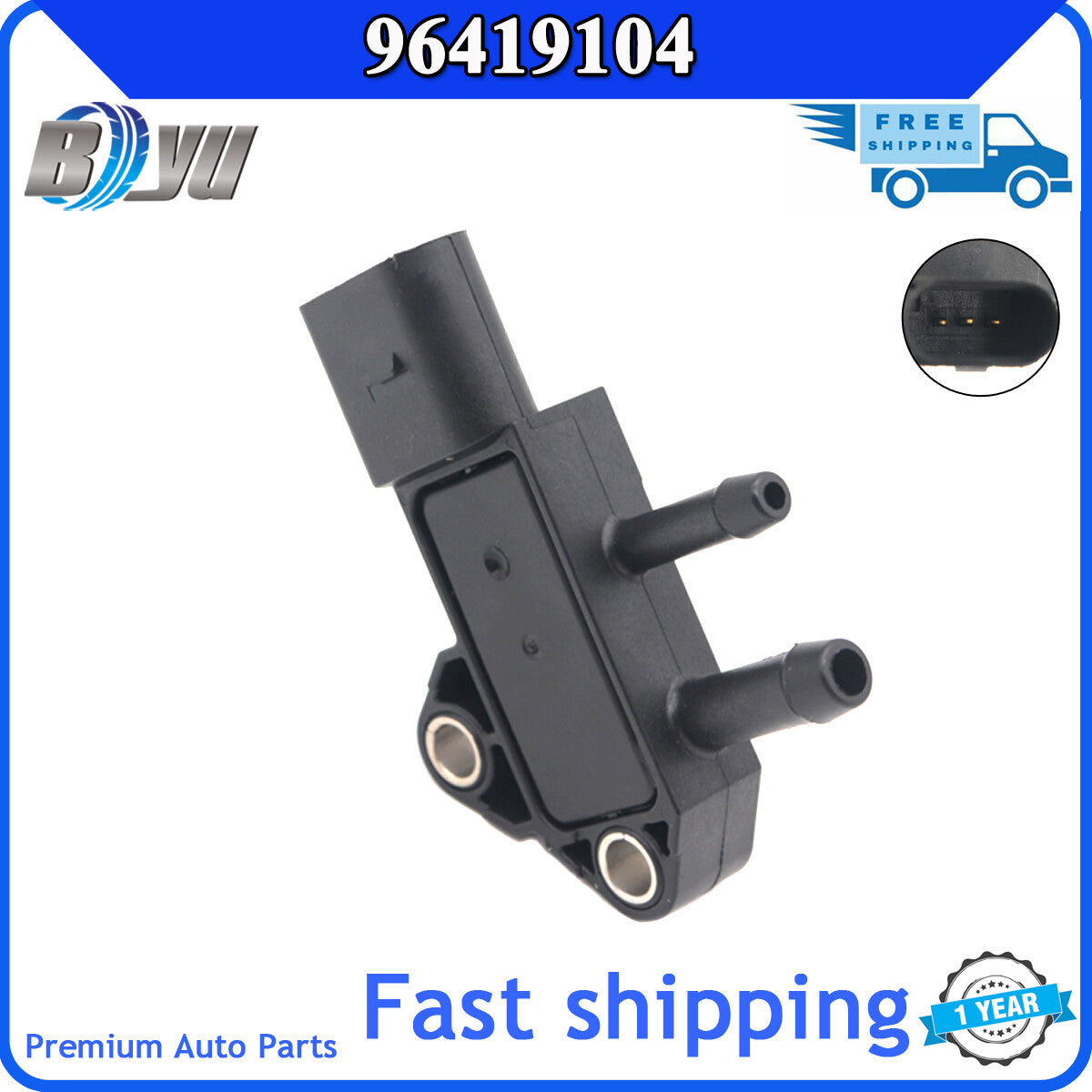 12DPS100-02 Differential Pressure Sensor 96419104 is suitable for Chevrolet Captiva CDTI.