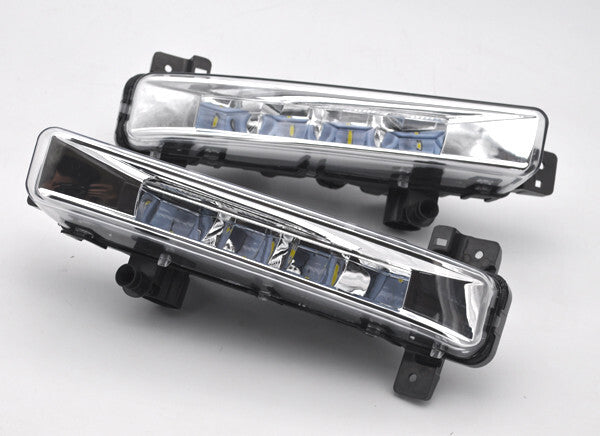 2x White LED Daytime Day Fog Light DRL for Bmw 5 series G30 G31 G32 2016-2024