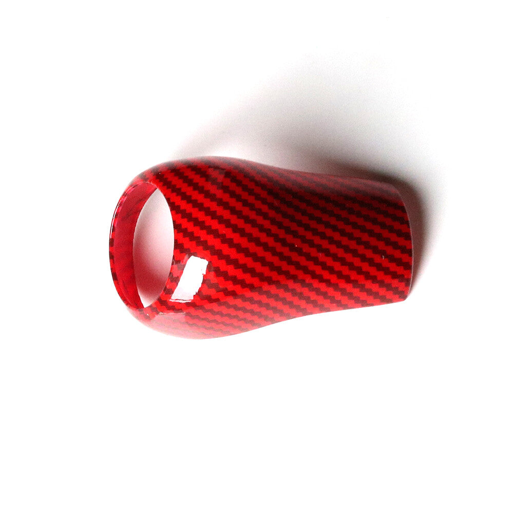 Red Gear Shift Knob Decoratiove Sticker Cover Trim for Mercedes Benz W204 W212