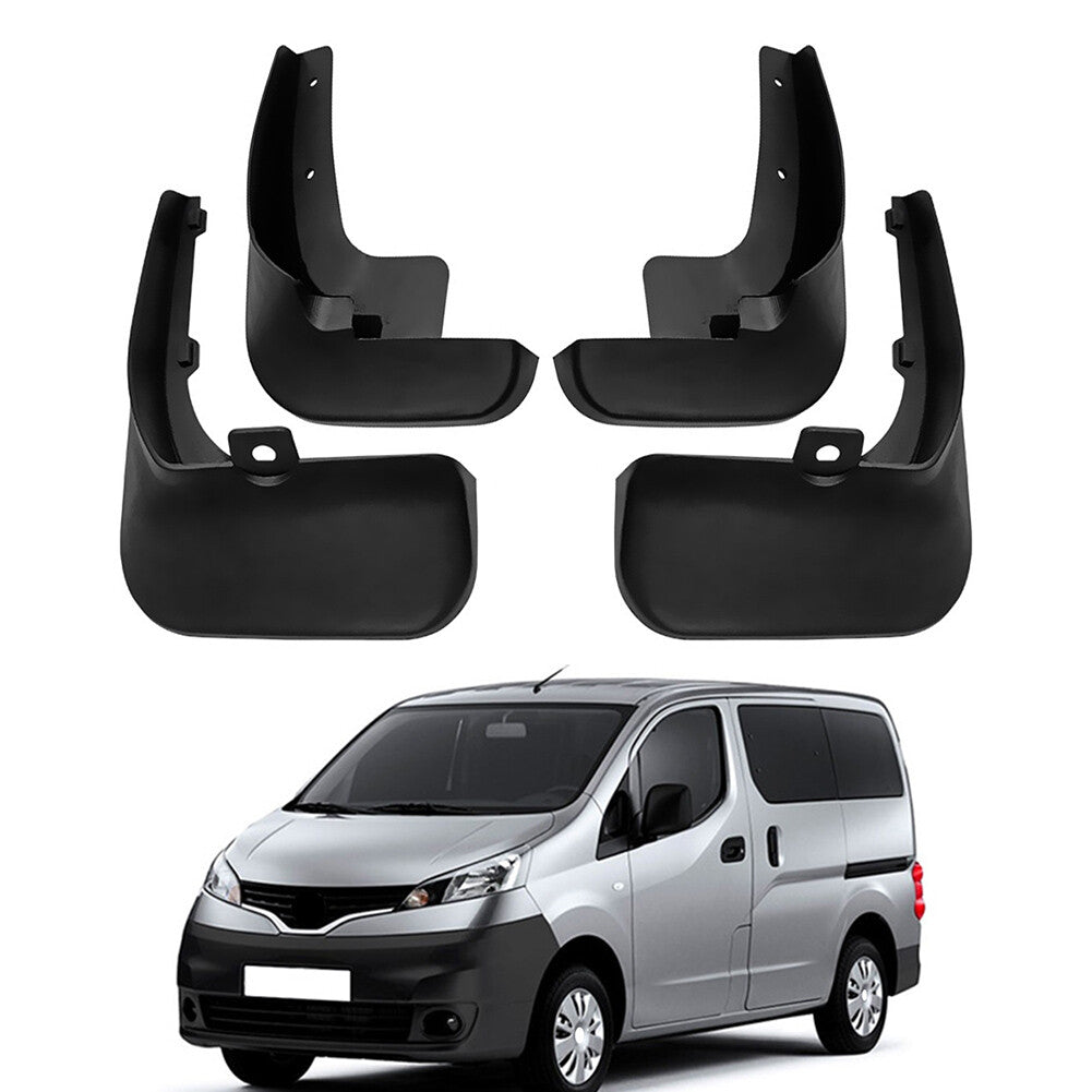 Mud Flaps Mudguards Splash Guards Set Fit for Nissan NV200 Vanette Evalia 2010-2019