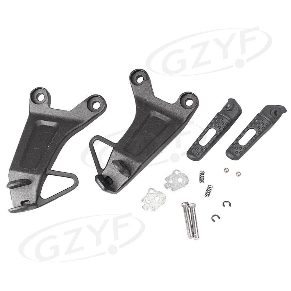 for Honda CBR600RR 03-04 Passenger Abrasive Rear Footrest Bracket Kit Foot Pegs