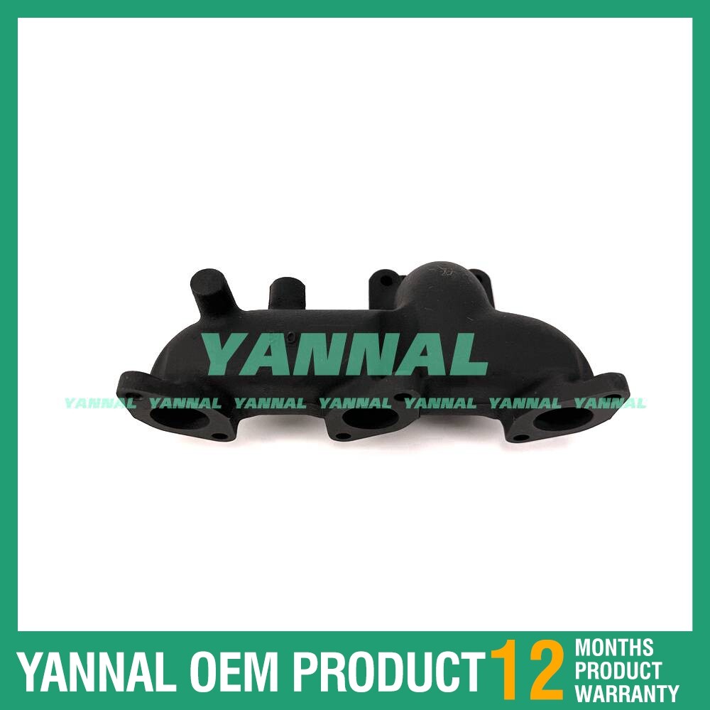 D902 Exhaust Manifold 1E121-12310 6687683 - Suitable for Kubota diesel engine parts.
