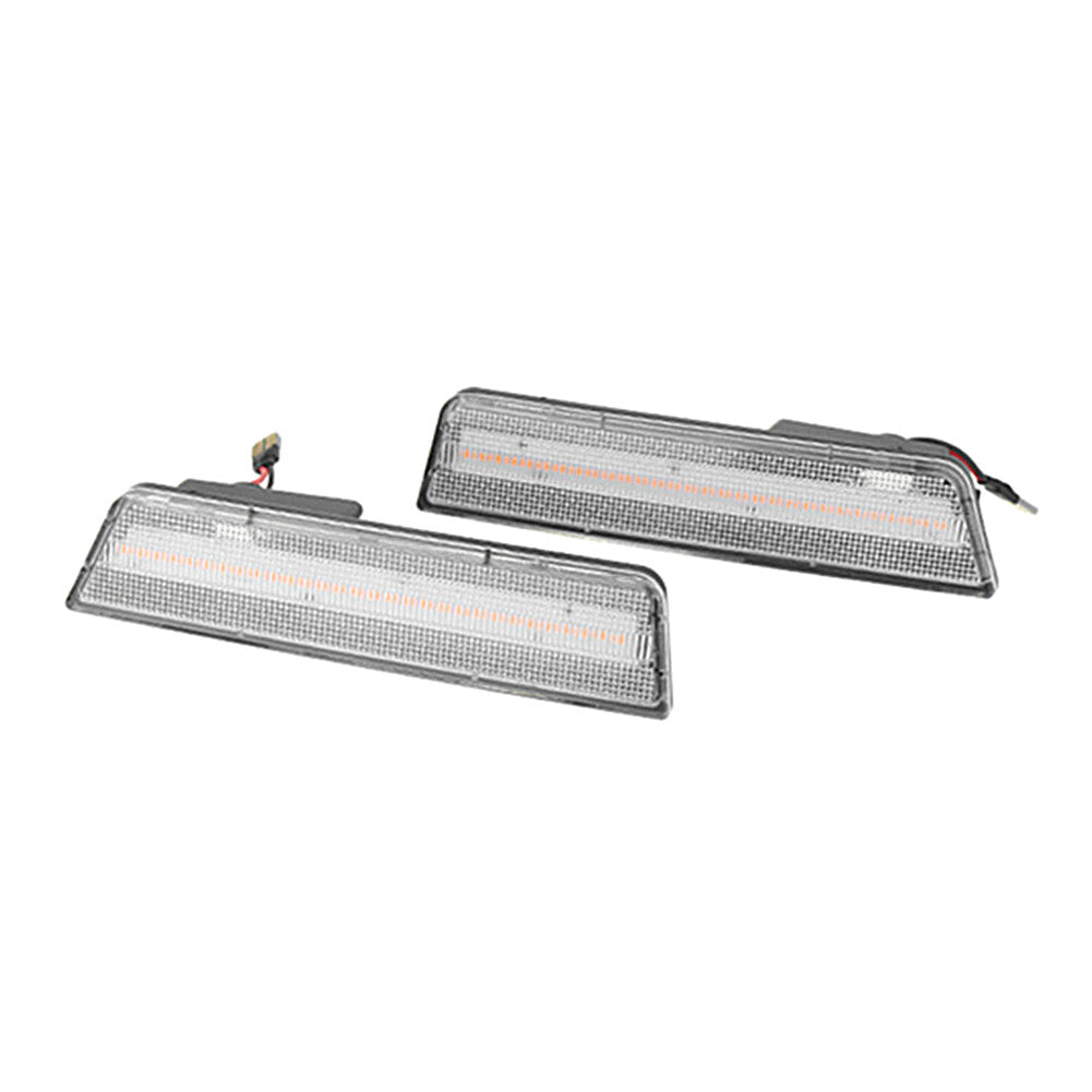 2x LED Front Side Marker Lights For 08-14 for Dodge for Challenger /11-14 Charger