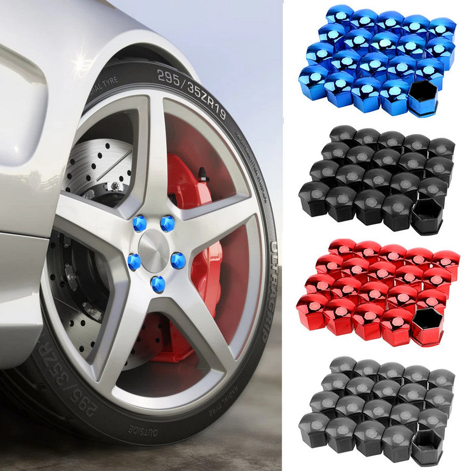Car wheel nut cover, hub bolt protector, bolt rust-proof black, suitable  for ford  .
