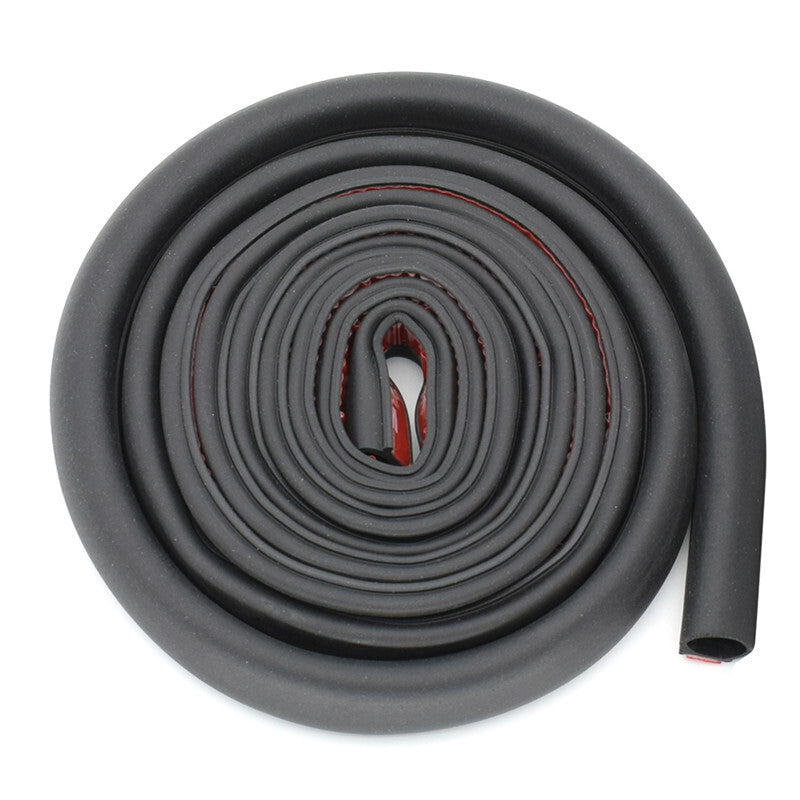 8Meter Shape Big D Car Door Seal Strip Rubber Noise Weatherstrip Soundproof Pad
