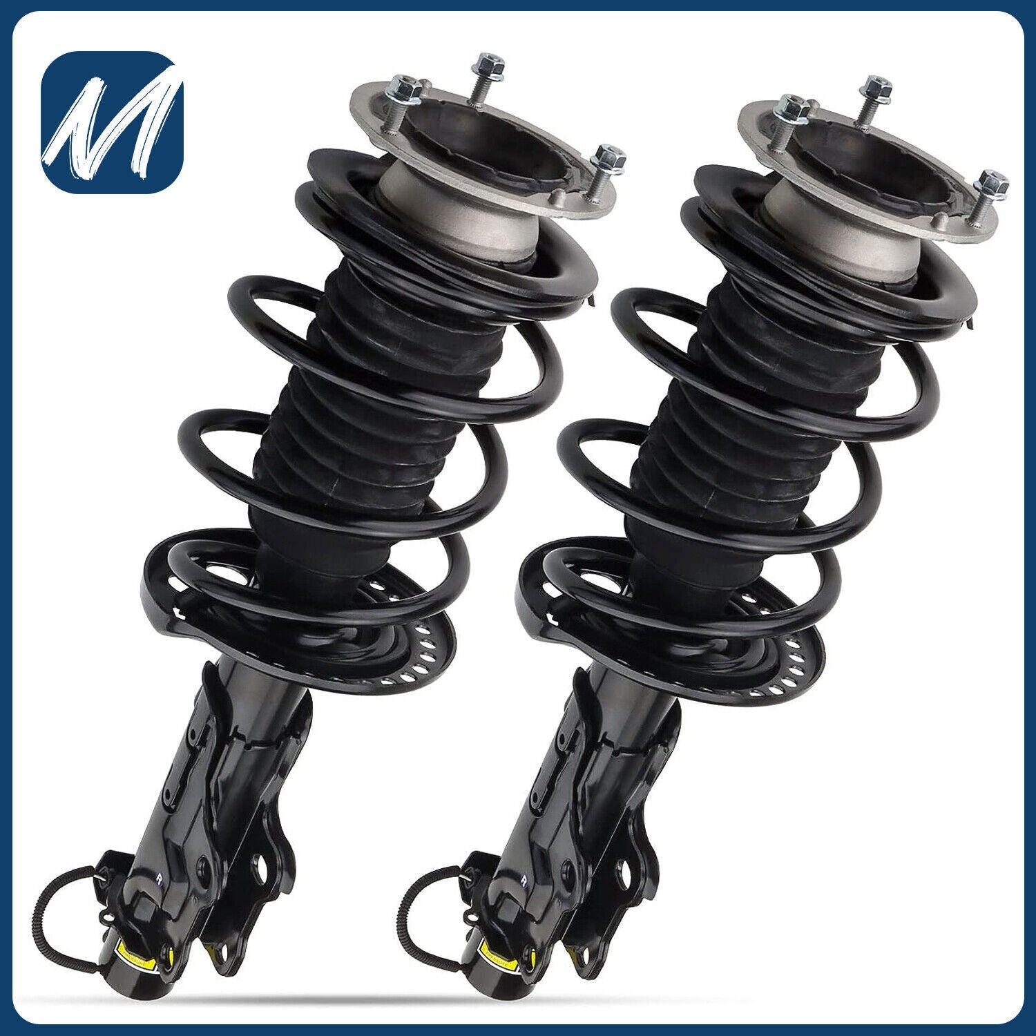 2-piece rear shock absorber struts suitable for Hyundai Equus for Genesis 2007-2016 with electric power.