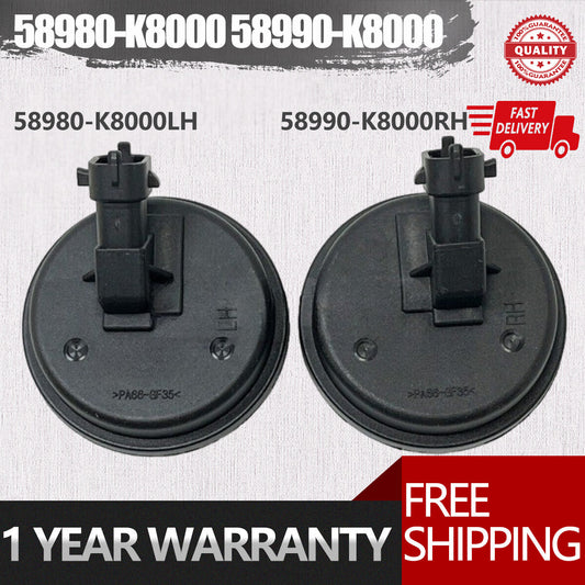 2PCS Rear LHRH ABS Bearing Sensor for Hyundai for Kia KX1 PEGAS 2018+