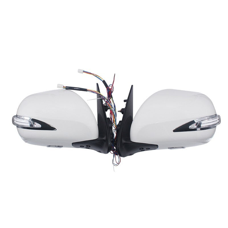 Car Electric Reflector Rearview Mirror Exterior for Toyota Hiace With Led Light