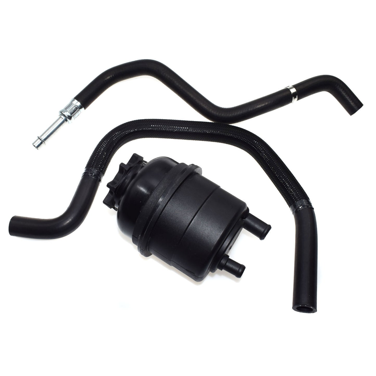 for BMW E39 525i 528i 530i Power Steering Reservoir with Hose Set 32411097164