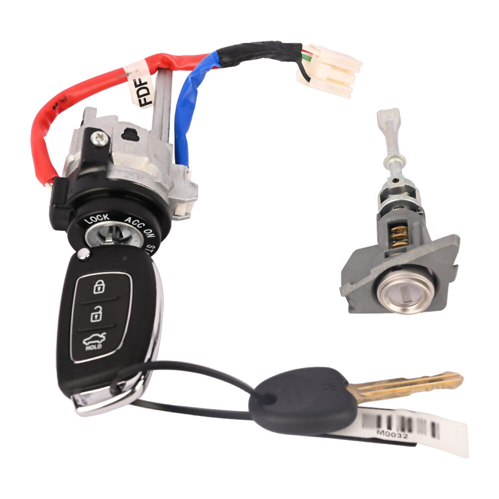 All door lock cylinder ignition is applicable to for Hyundai for Elantra 2011, 2012, 2013, 2014, 2015