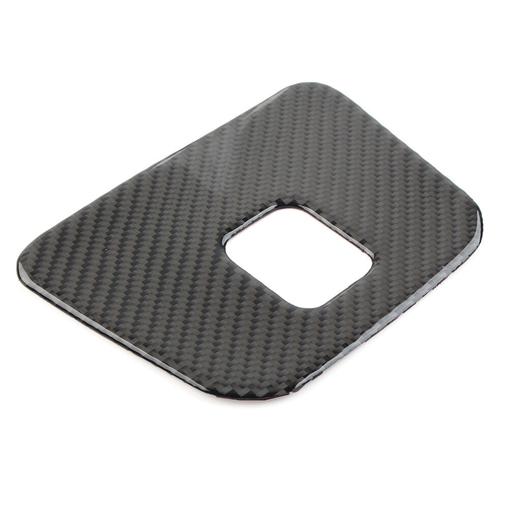 for Chevrolet Equinox 18-21 Carbon Fiber Black Rear Armrest USB Panel Cover Trim