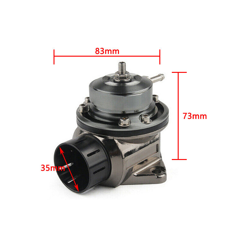 Type FV Turbo BOV Dump Blow Off Valve Kit FV Pressure Relief Valve Car Truck Blk