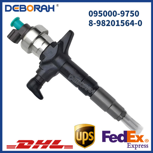 Fuel Injectors Common Rail Injector assy 095000-9750 8-98201564-0 for ISUZU 4JJ1