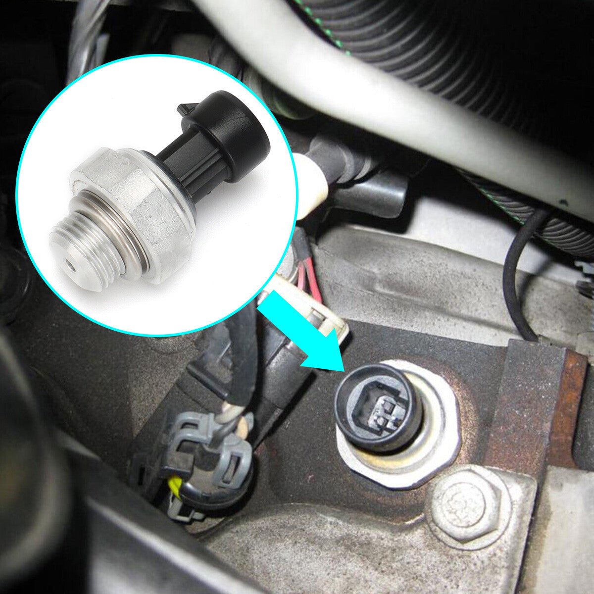 12616646 Oil Pressure Sensor Switch for Chevrolet Avalanche Silverado 2003-2008