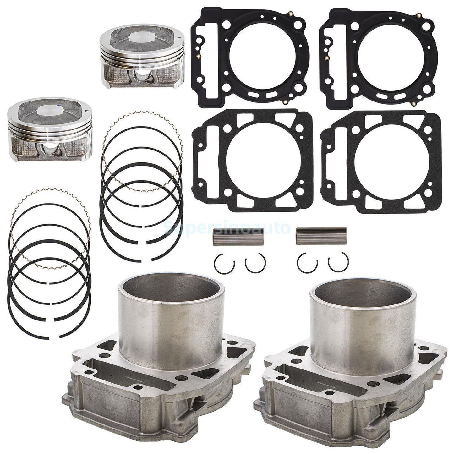 91mm Front Rear Cylinder Piston Set for Bombardier BRP Can-Am Outlander Max 800