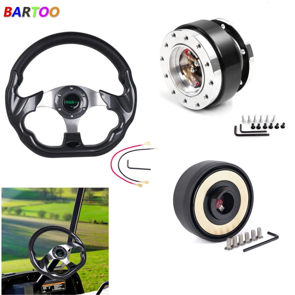 Pane Steering Wheel+Quick Release+Hub Adapter 186H for Volkswagen for VW for Golf for Jetta