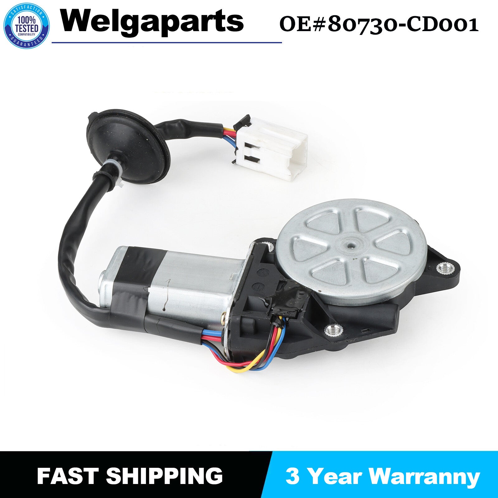 Front Passenger Right Side Power Window Lift Motor for Nissan G35 350Z 2003-2009