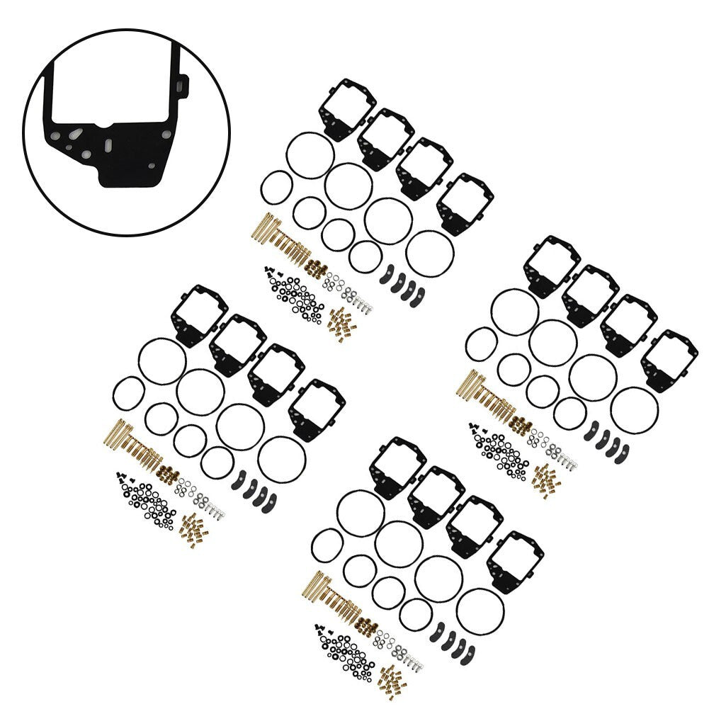 4x For-Goldwing 1000 GL1000-1979-1978-Carburetor Carb Repair Rebuild Kit