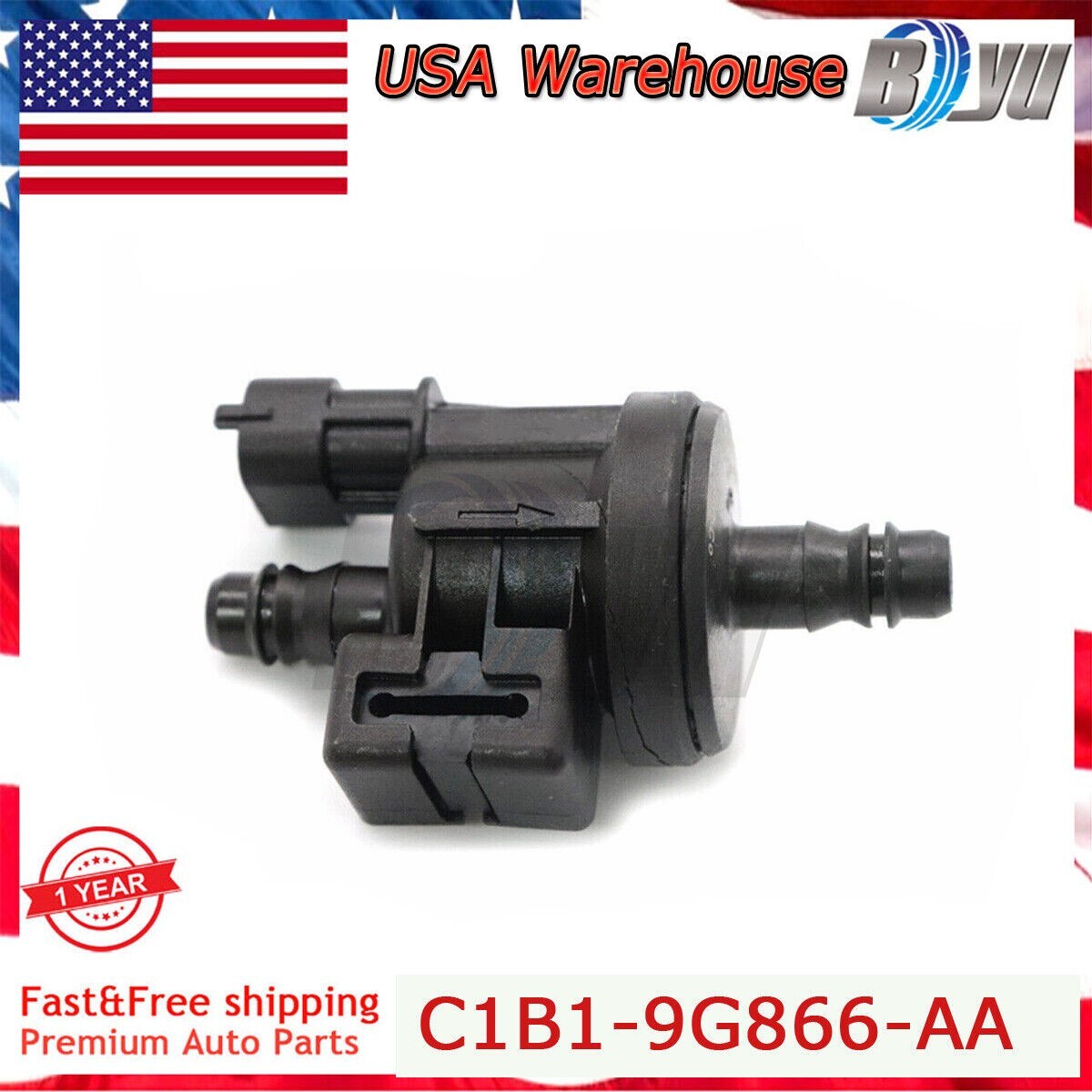 0280142517 New Fuel Purge Valve EVAPC1B1-9G866-AA for Ford Fiesta Focus for Jaguar