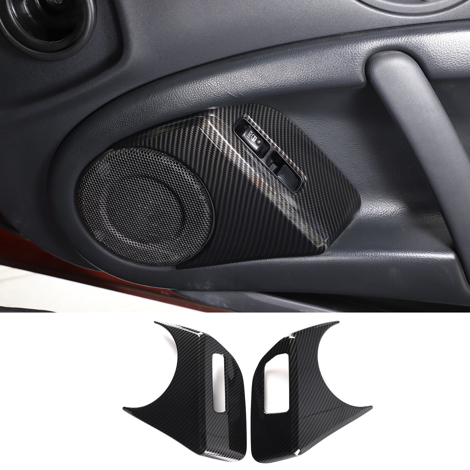 Orange central air conditioning cover trim for Ford Maverick 2022-2023