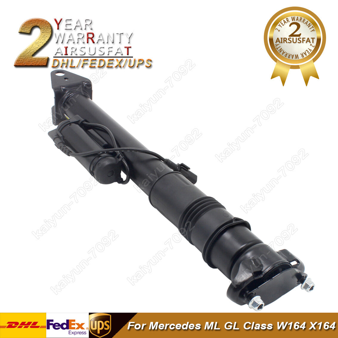 Rear Air Suspension Strut W/ ADS for Mercedes W164 ML550 ML350 X164 GL350 GL550