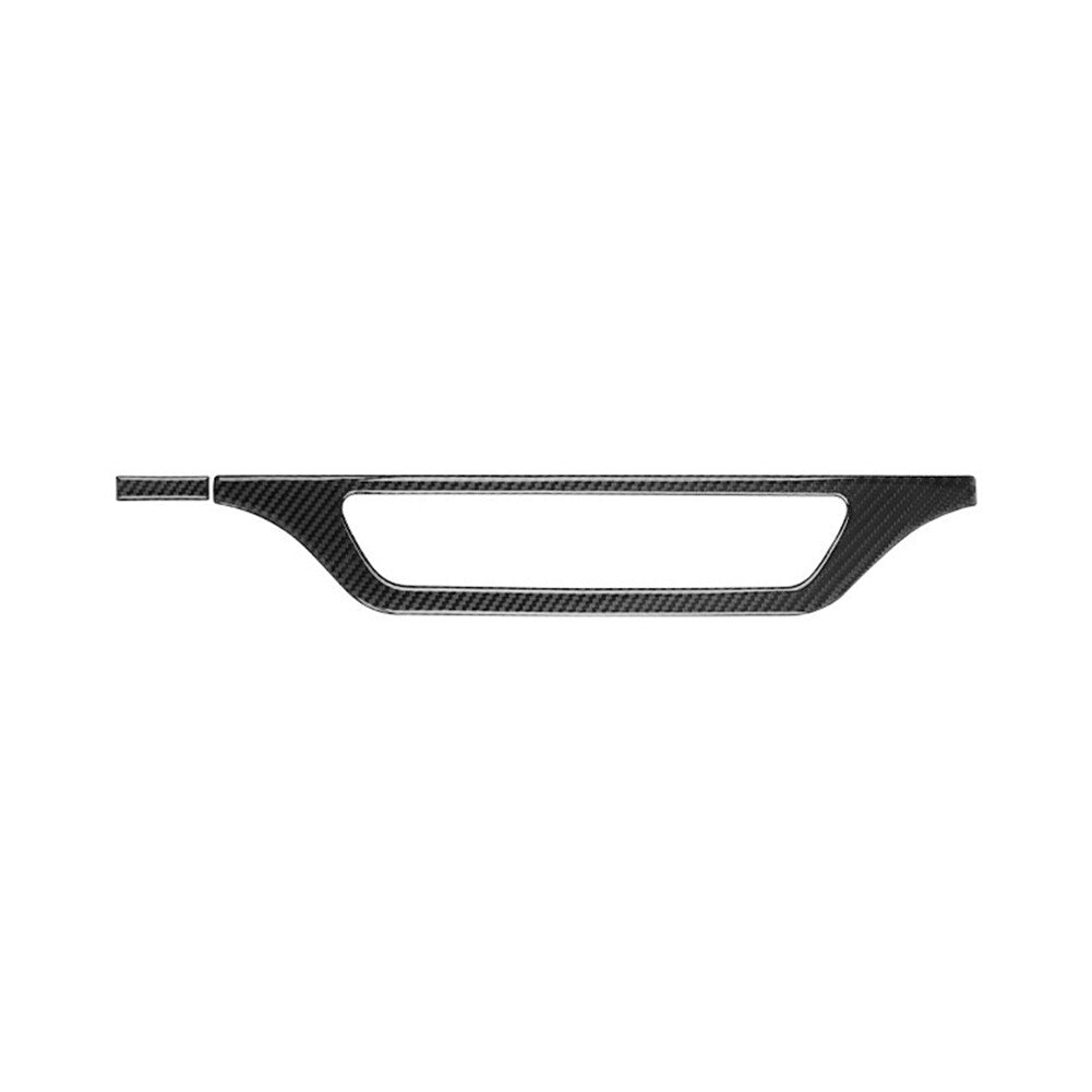 Carbon Fiber Center Console CD Trim Panel for Audi Q5 2018-2021
