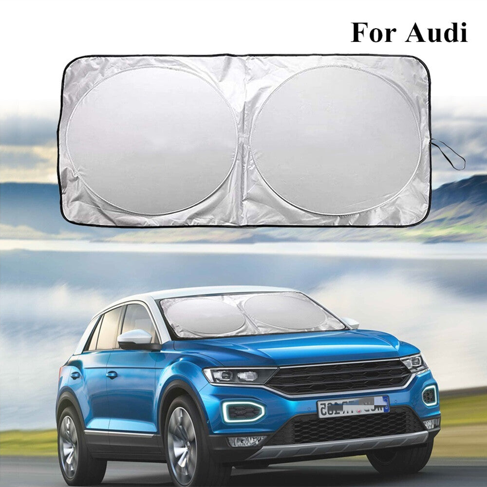 for Audi Accessories Windshield Sunshade Reflective Anti UV Cover Screen Visor