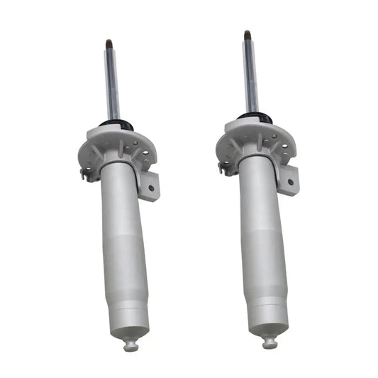 A pair of front shock absorber strut spring assemblies with electric adjustment are suitable for Jaguar XJ X351 XJR XJR575 RWD