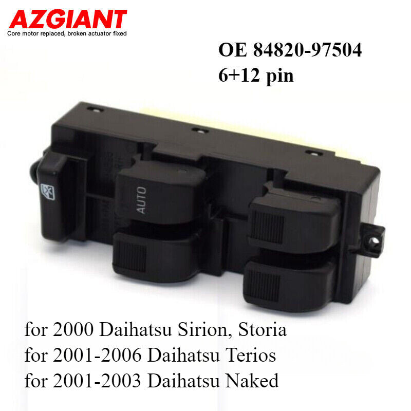 Front right drive power window switch suitable for Daihatsu Sirion, Storia/Terios/Naked