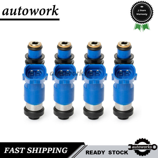4PCS Fuel Injectors Fits for Subaru Legacy 2007-12 Impreza 2006-2013 16611-AA720